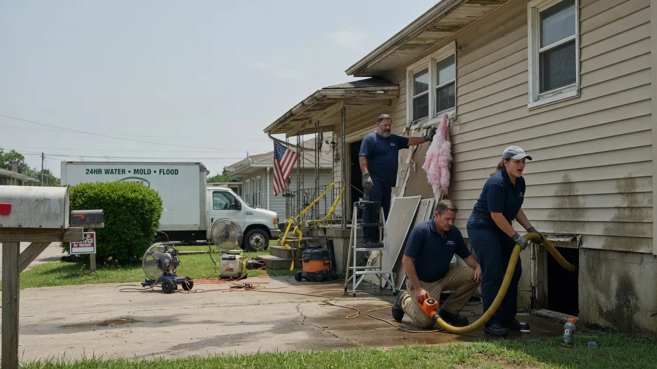 Water Damage Repair in Bement, IL near me